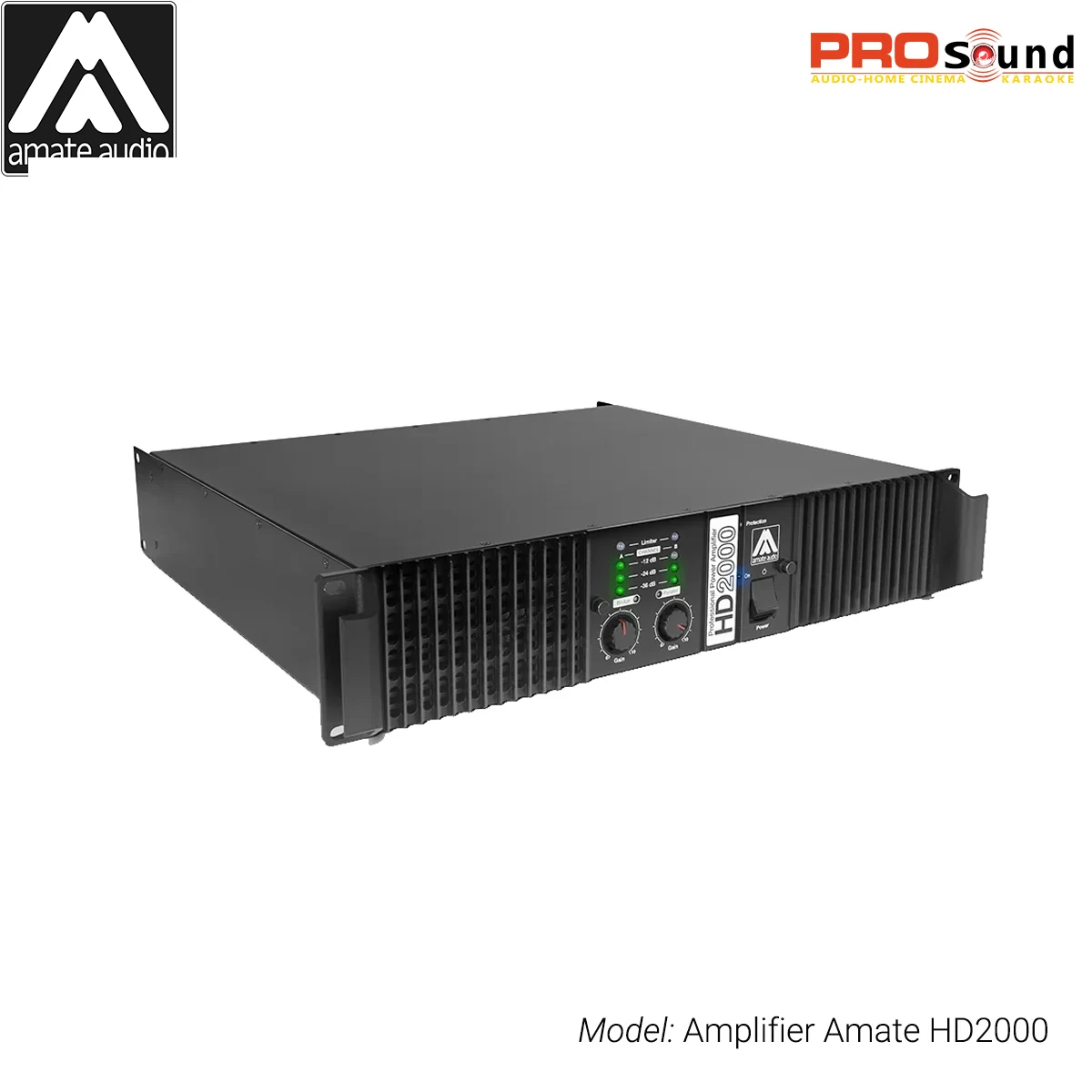 Amplifier Amate HD2000