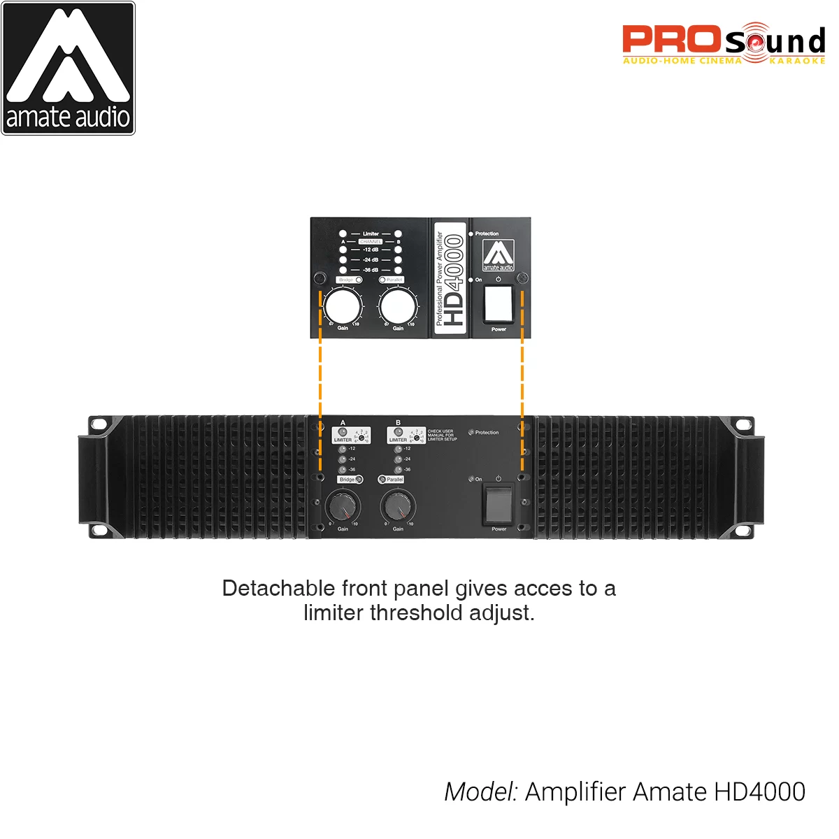 Amplifier Amate HD4000