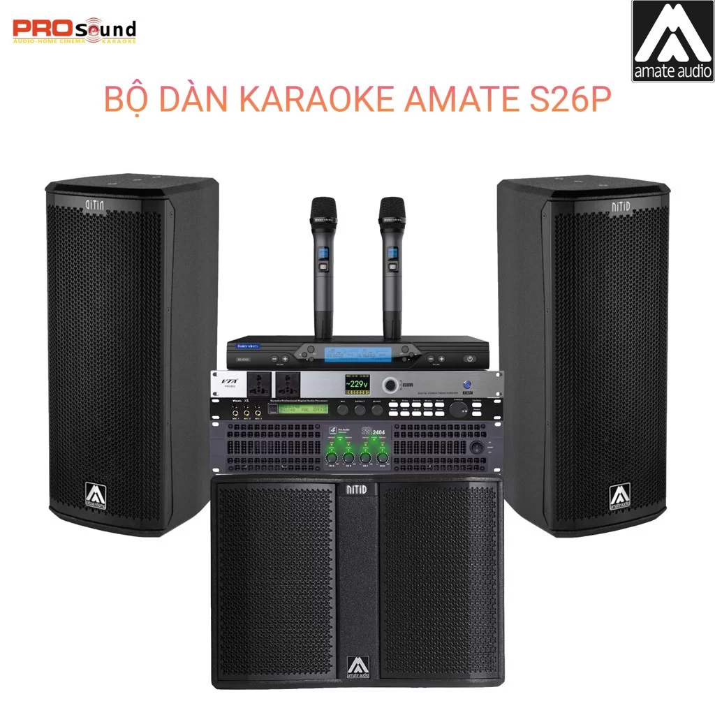 Dàn Karaoke Gia Đình Amate Nitid S26P [03]