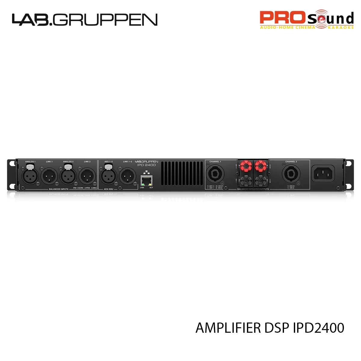 Labgruppen IPD 2400 ( Amplifier & DSP ) 2 Kênh