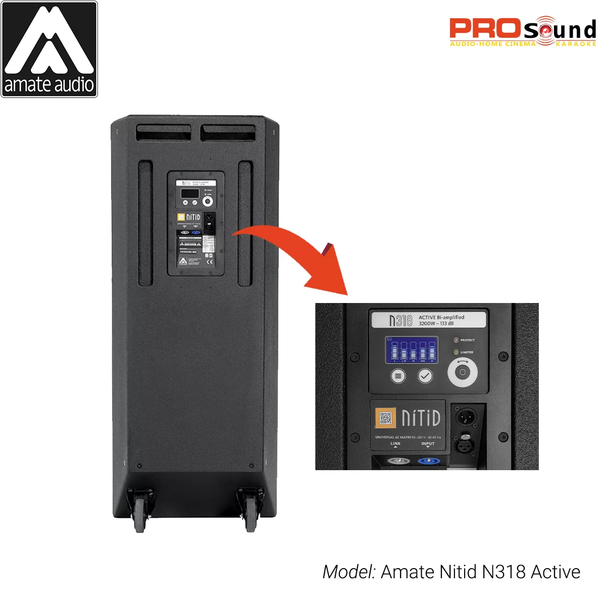 Loa Amate Nitid N318 Active