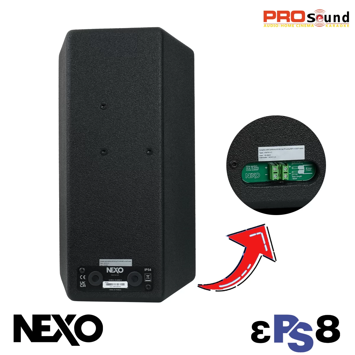 Loa Nexo ePS8 France