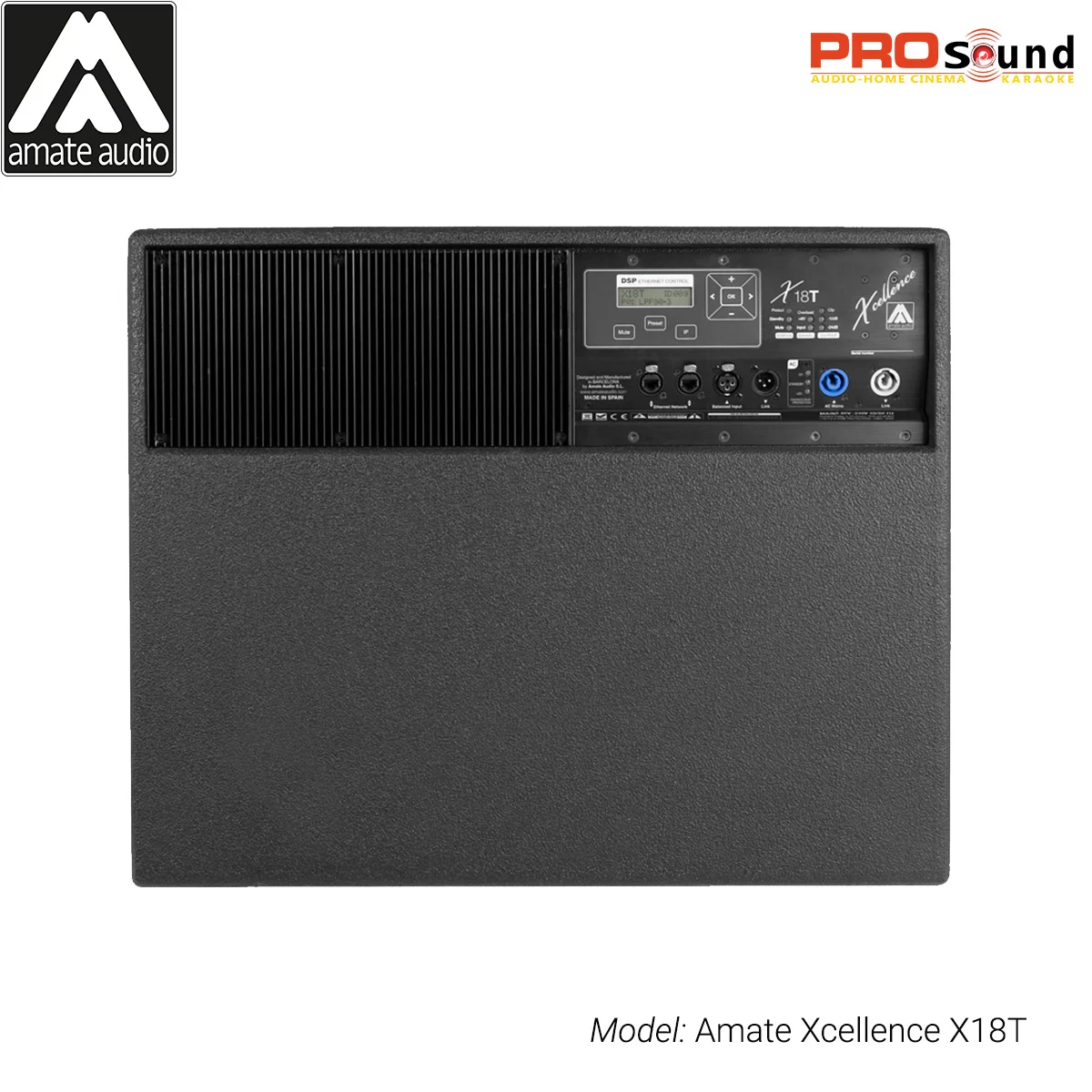 Subwoofer Amate Xcellence X18T Active