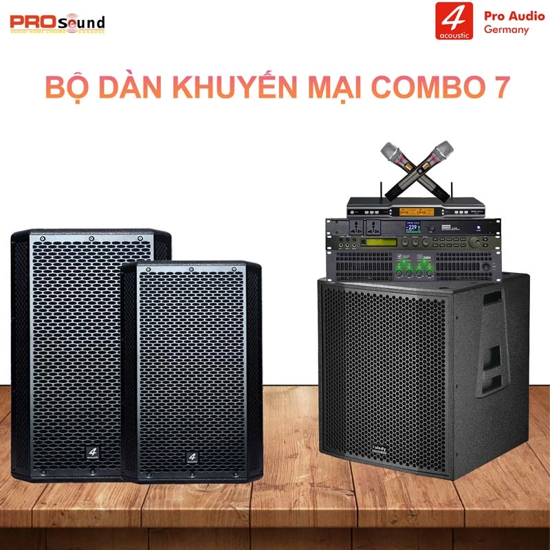 Bộ dàn khuyến mại combo 07 