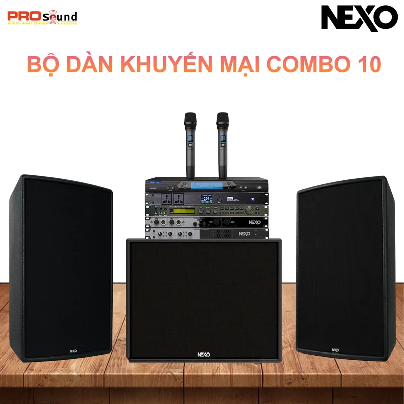 Bộ dàn khuyến mại Combo 10 