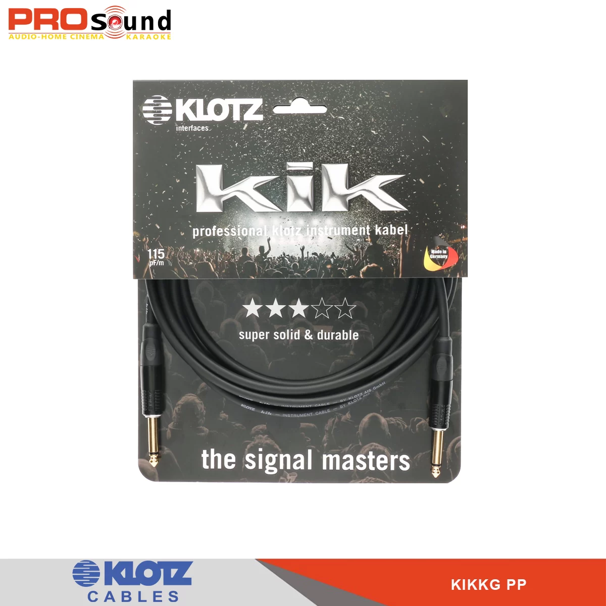 Cáp nhạc cụ chuyên nghiệp KIKKG PP