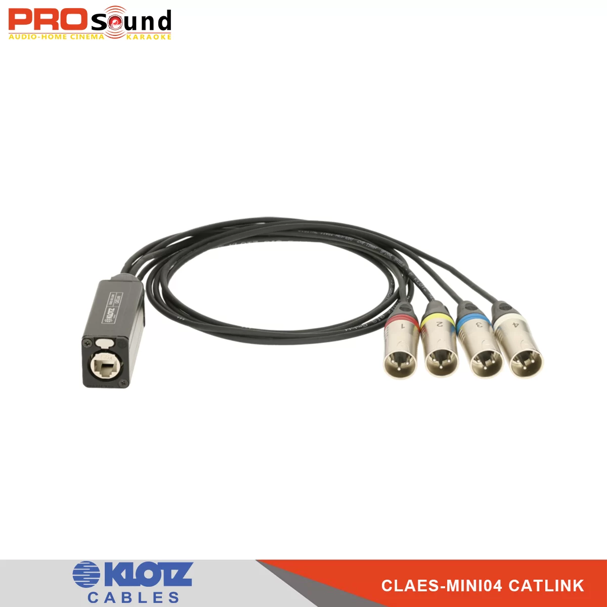 Hệ thống đa lõi mini 4 kênh KLOTZ CLAES-MINI04 CATLink