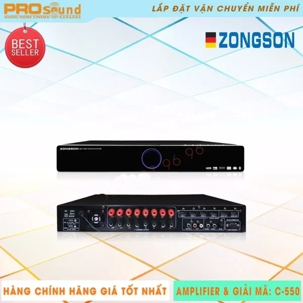 Amplifier & Giải Mã Cinema 7-1 C550