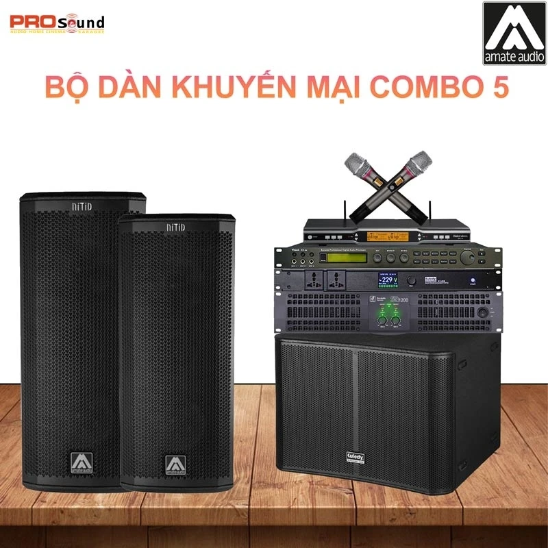 Bộ dàn khuyến mại combo 05  
