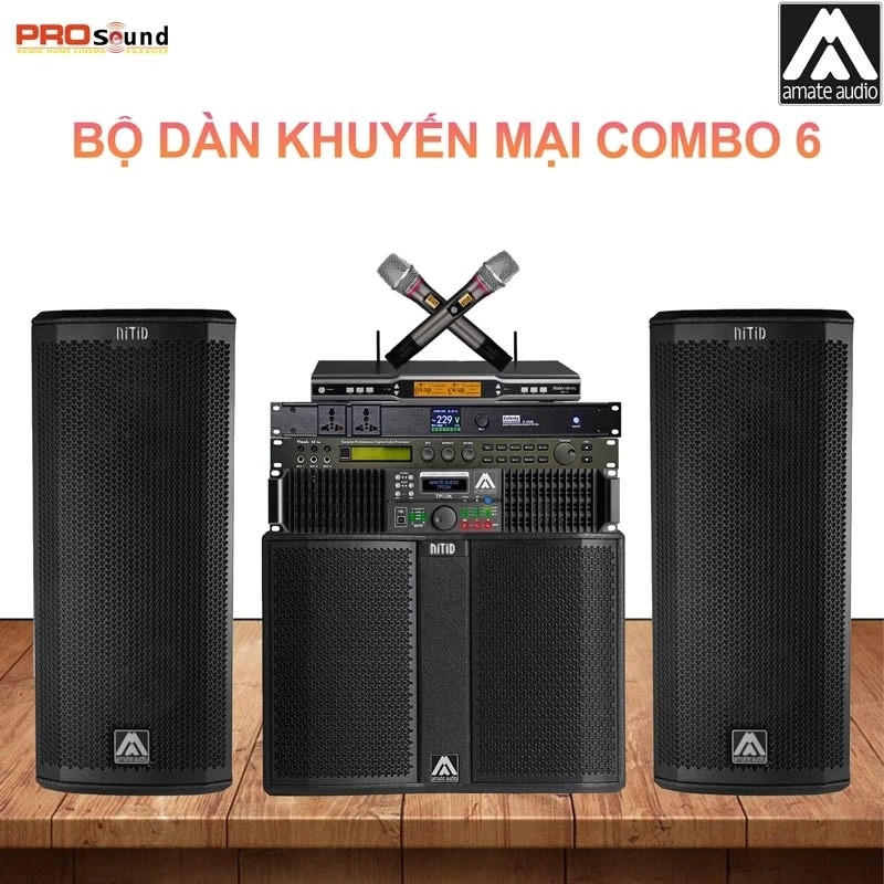 Bộ dàn khuyến mại combo 06 