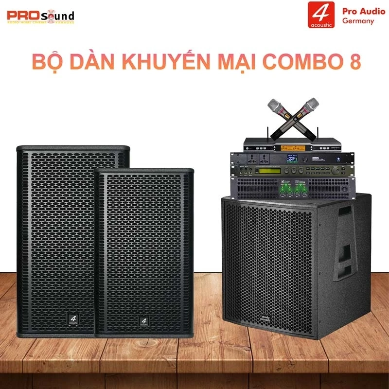 Bộ dàn khuyến mại combo 08