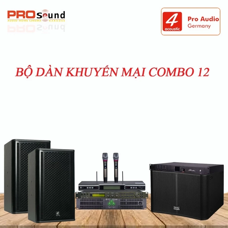 Bộ dàn khuyến mại combo 12