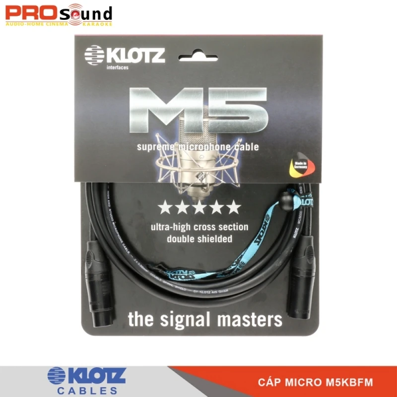 Cáp micro cao cấp M5KBFM