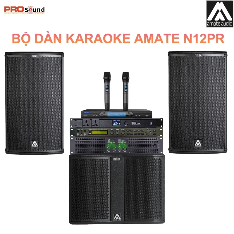 Dàn Karaoke Gia Đình Amate N12PR [Dàn 01]
