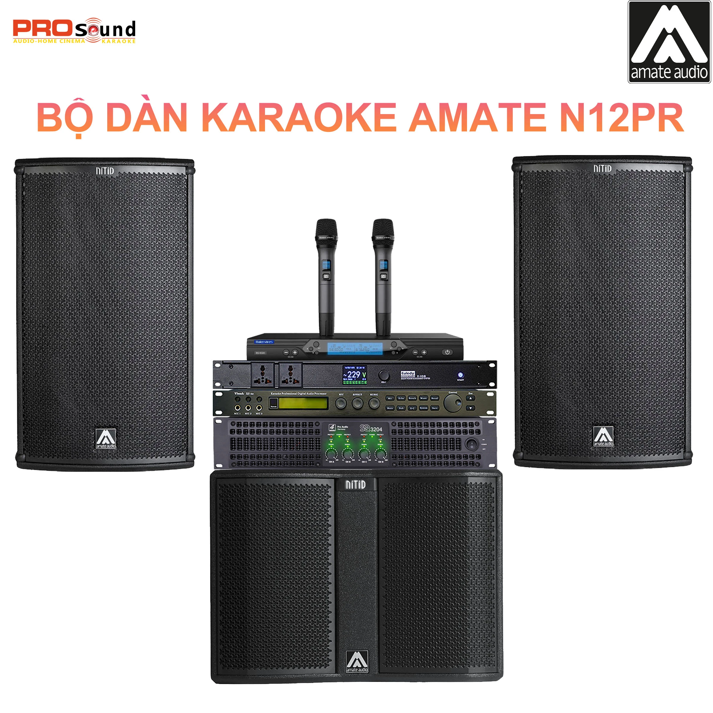 Dàn Karaoke Gia Đình Amate N12PR [Dàn 01]