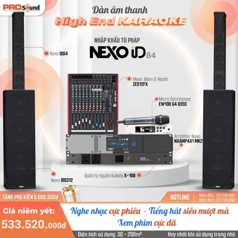 Dàn Karaoke Gia Đình NEXO ID84