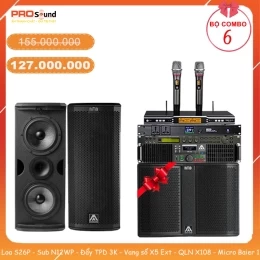 Dàn karaoke Combo Amate S26P-N12WP