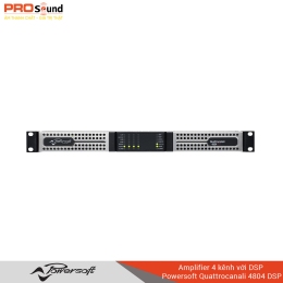 Amplifier 4 kênh với DSP  Powersoft Quattrocanali 4804 DSP