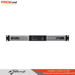 Amplifier 4 kênh với DSP  Powersoft Quattrocanali 8804 DSP