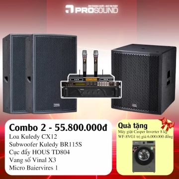 Dàn karaoke khuyến mãi 8-3 Kuledy CX12 (Bộ 2) 