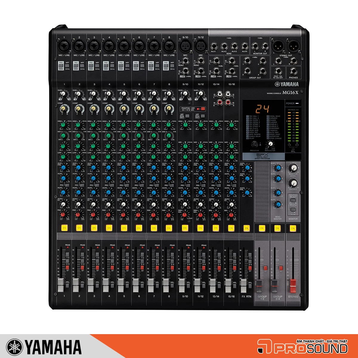 Bàn mixer Yamaha MG16X