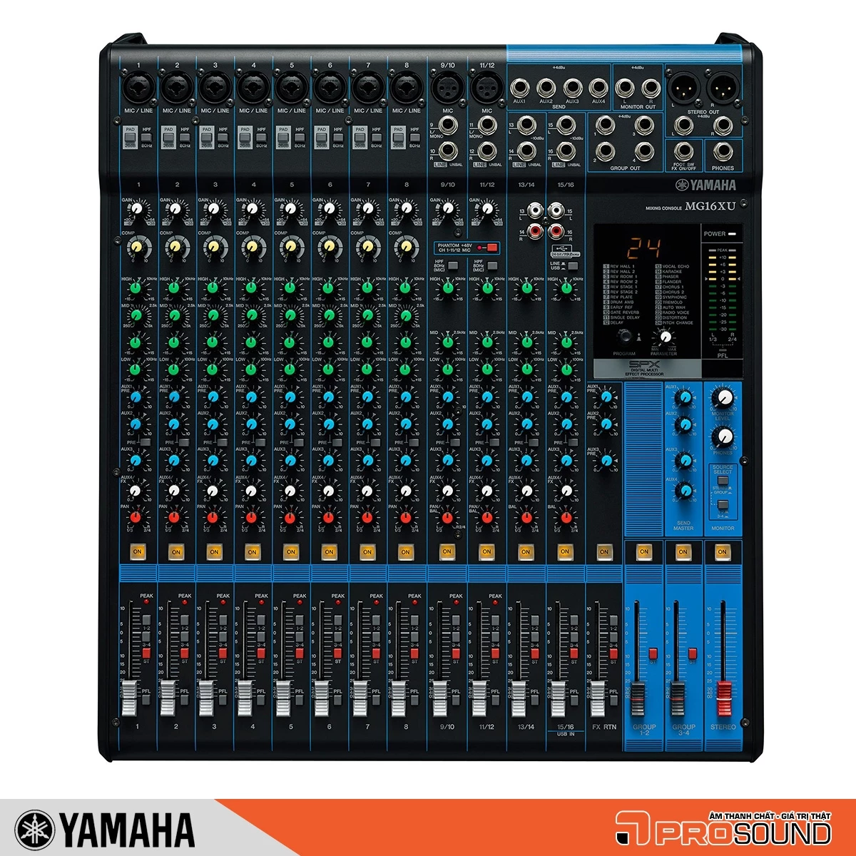 Bàn mixer Yamaha MG16XU