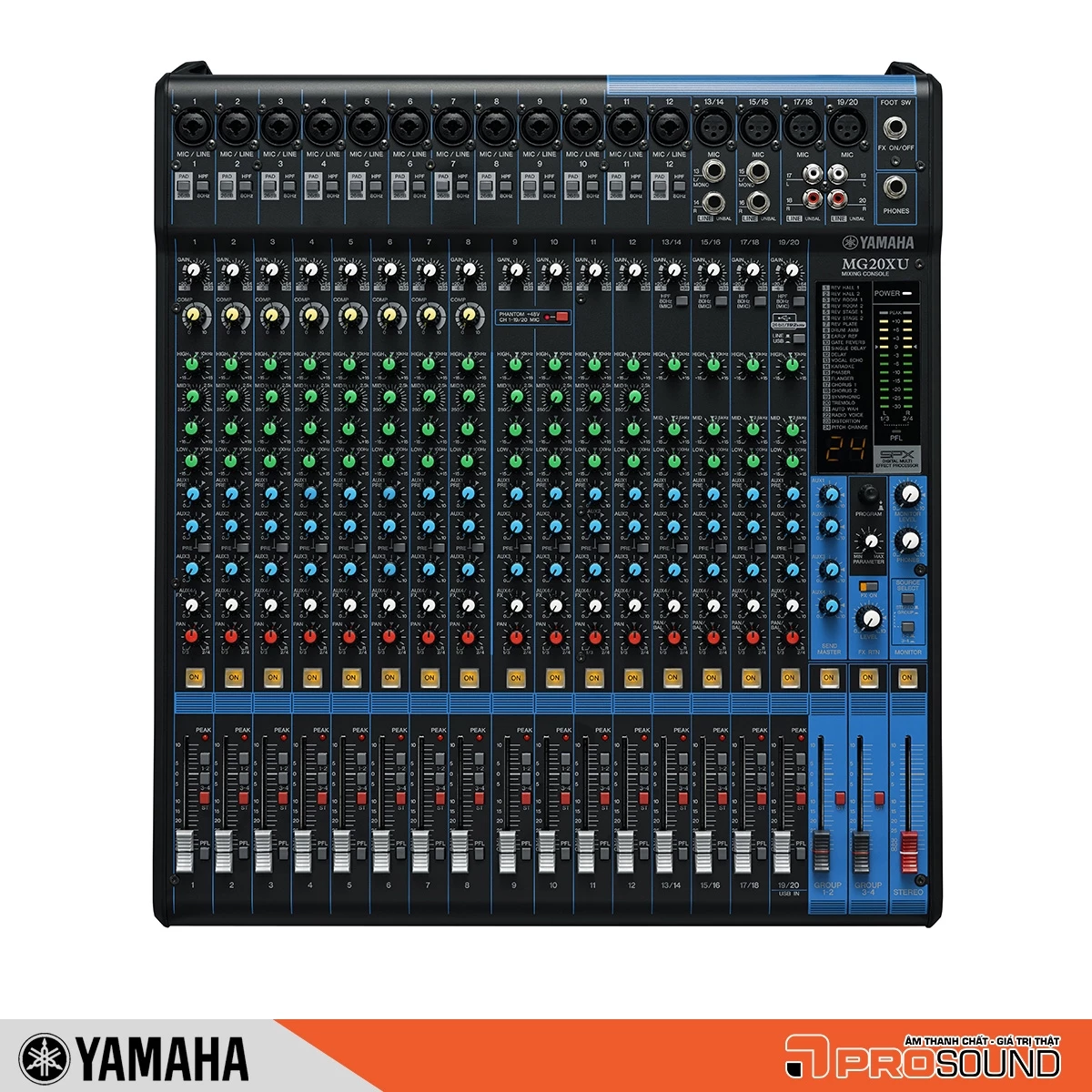Bàn mixer Yamaha MG20XU