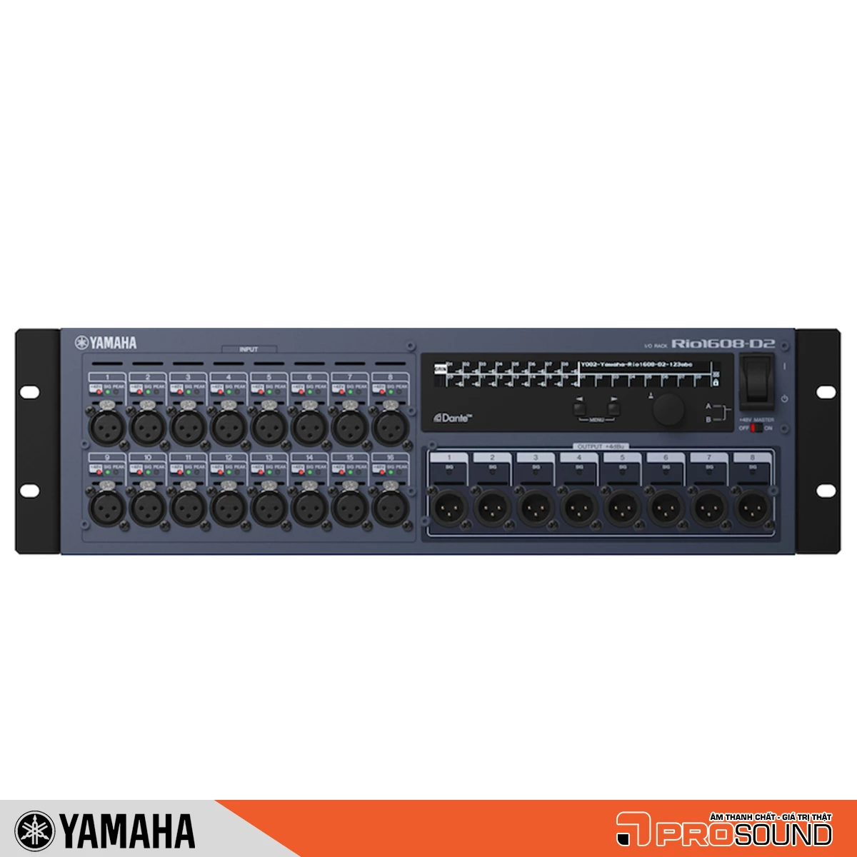 Stagebox Yamaha Rio1608-D2