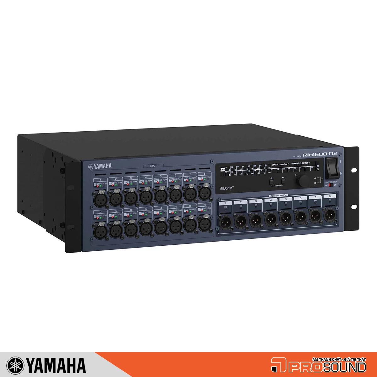 Stagebox Yamaha Rio1608-D2