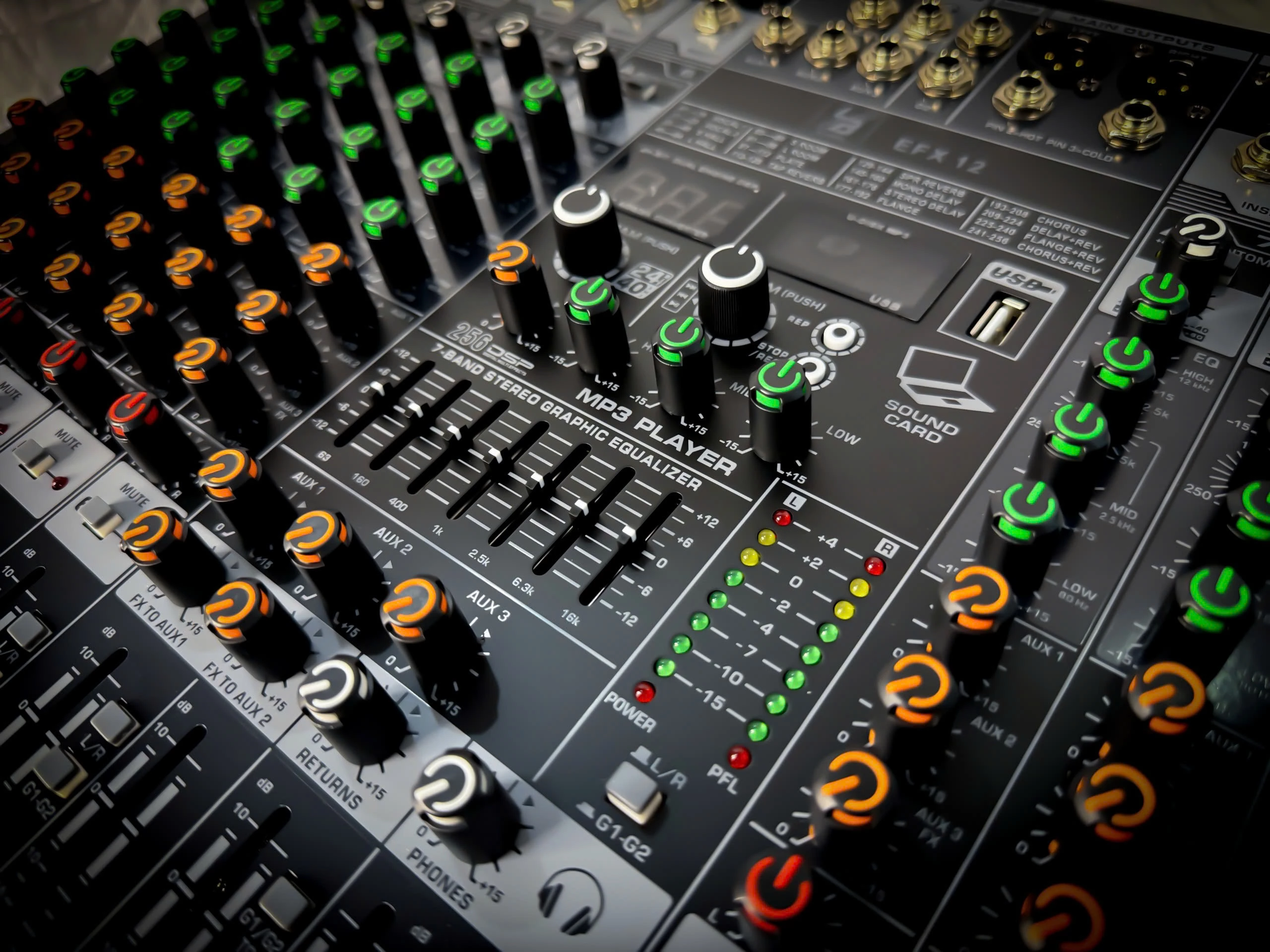 Mixer LB Audio - LB EFX12
