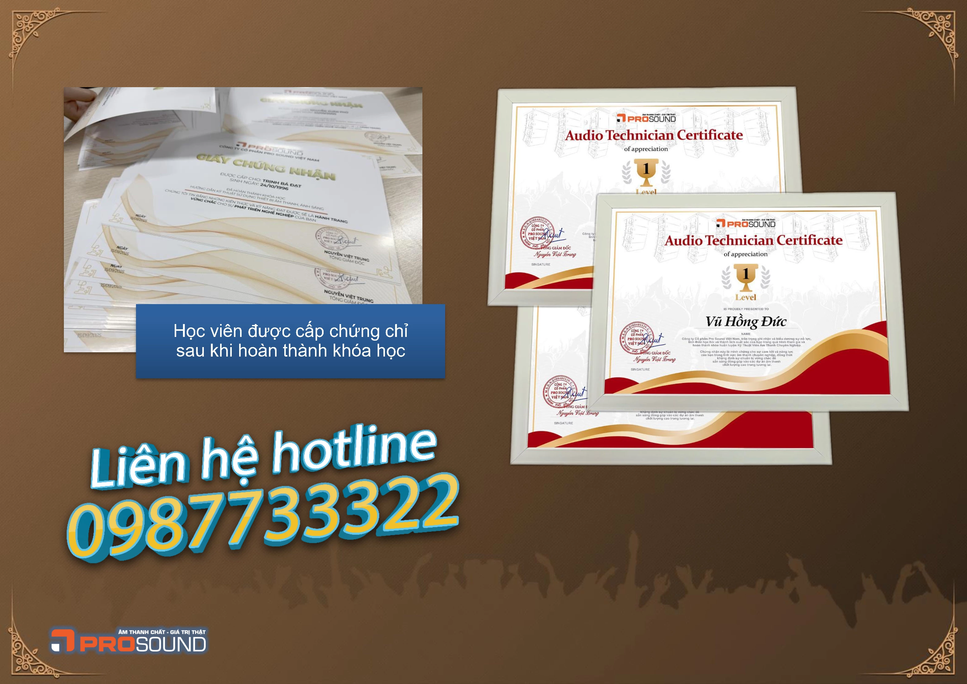 Khóa Học Kỹ Thuật Viên Âm Thanh Chuyên Nghiệp