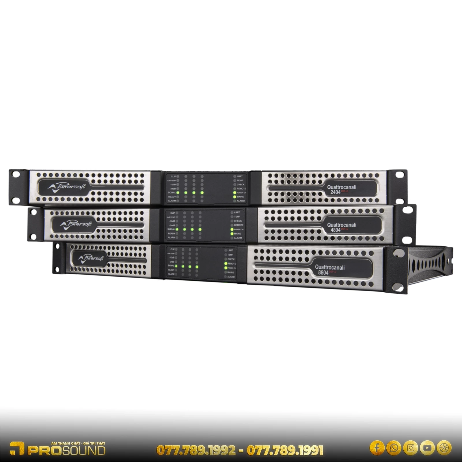 Powersoft Quattrocanali 8804 DSP+D