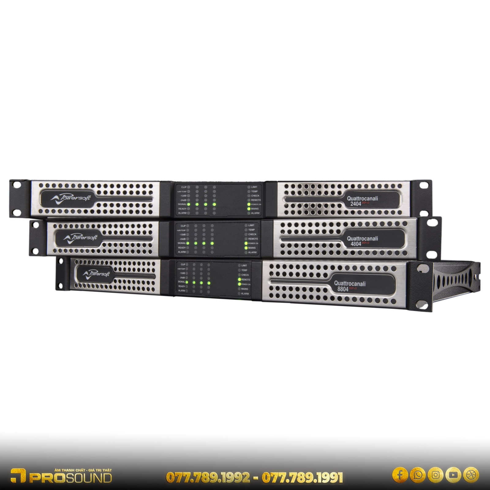 Powersoft Quattrocanali 8804 DSP+D