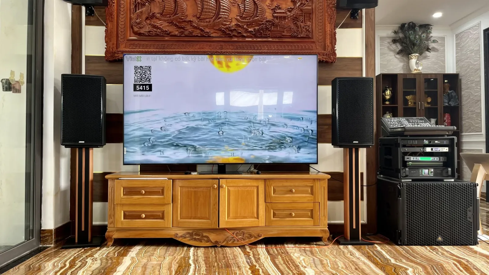 lắp đặt dàn karaoke gia đình cao cấp Adamson