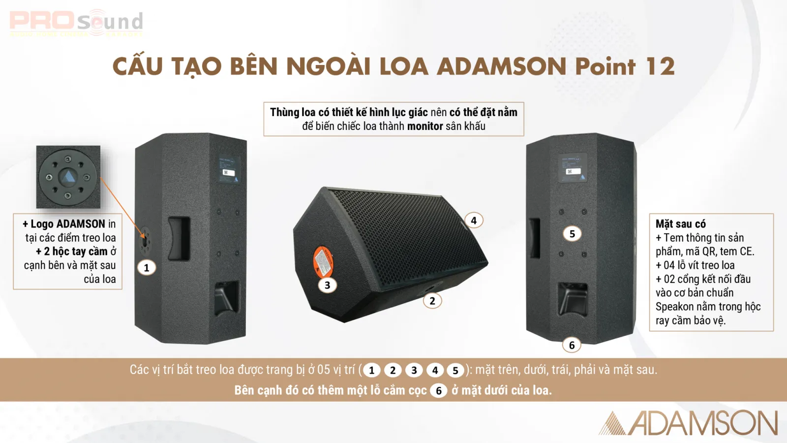 thiết kế của loa ADAMSON Point 12 (2)