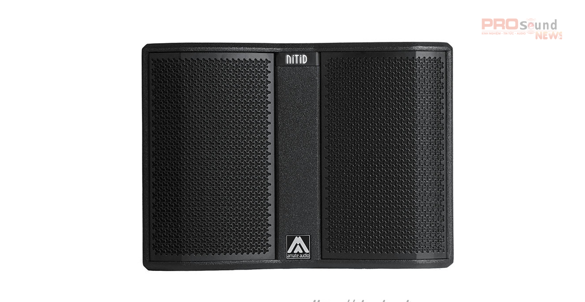 thiết kế của Subwoofer Amate Nitid N12WP