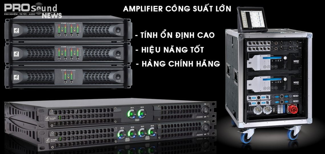 Các thiết bị amplifier cục đẩy công suất