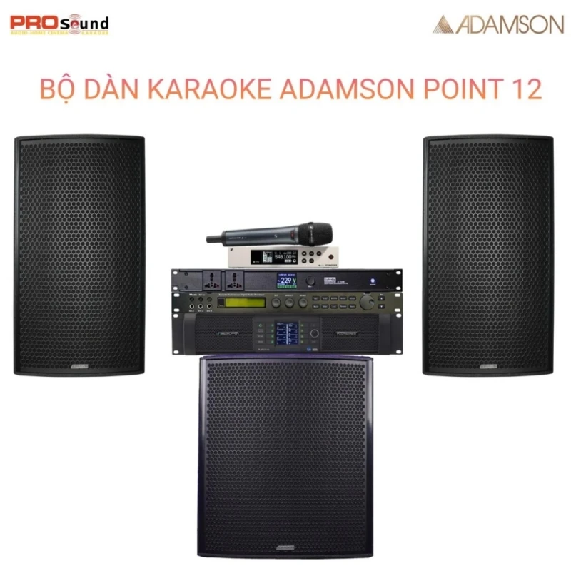 Bộ dàn karaoke gia đình hay Adamson Point 12 [Dàn 02]
