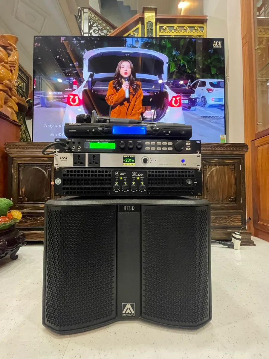 dàn karaoke giá rẻ được phối ghép