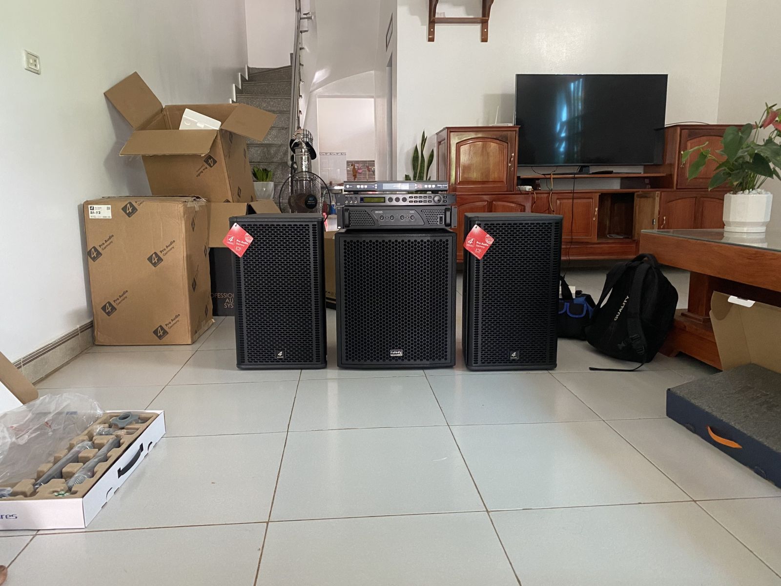 bộ dàn karaoke loa 4acoustic si12