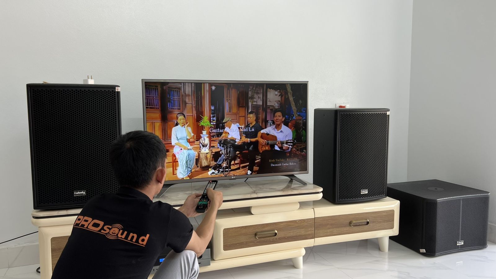 lắp đặt âm thanh gia đình