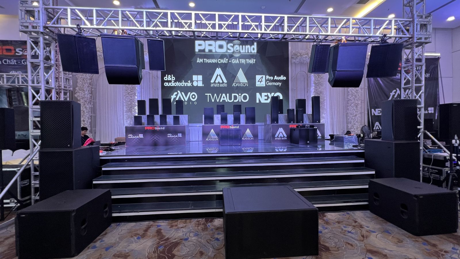 prosound triển lãm các thiết bị âm thanh chuyên nghiệp