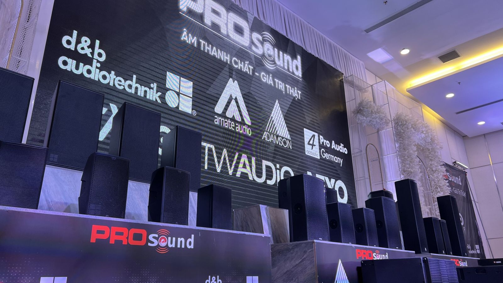 prosound tại triển lãm plase show