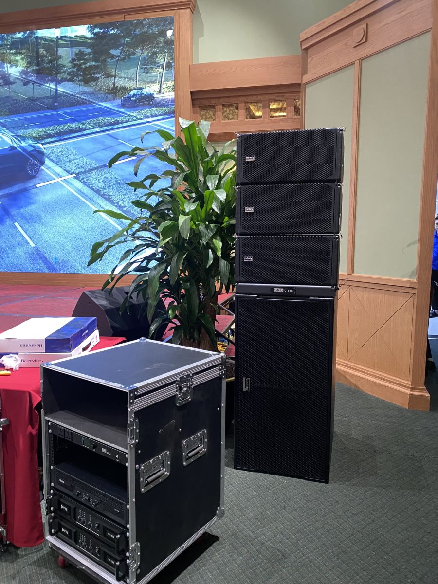 lắp đặt âm thanh hội trường