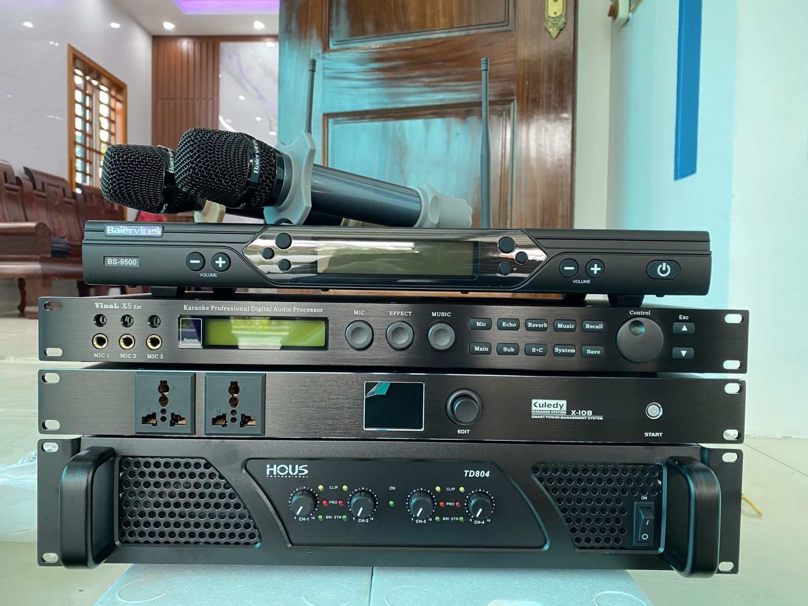 thiết bị bộ dàn âm thanh kuledy cx12