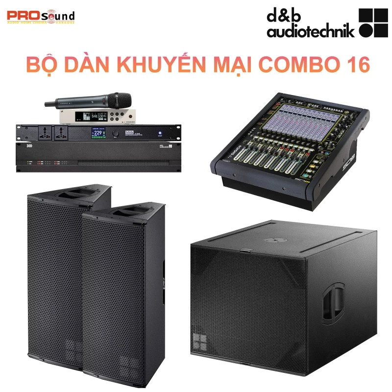 Bộ dàn karaoke khuyến mại combo 16