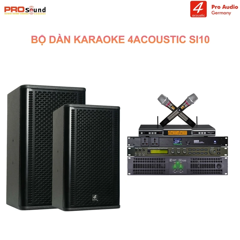 Dàn karaoke gia đình 4Acoustic SI10 [Dàn 03]
