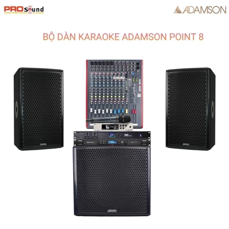 dàn karaoke Adamson chất lượng