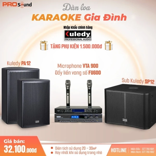 bộ hát karaoke chính hãng, chất lượng