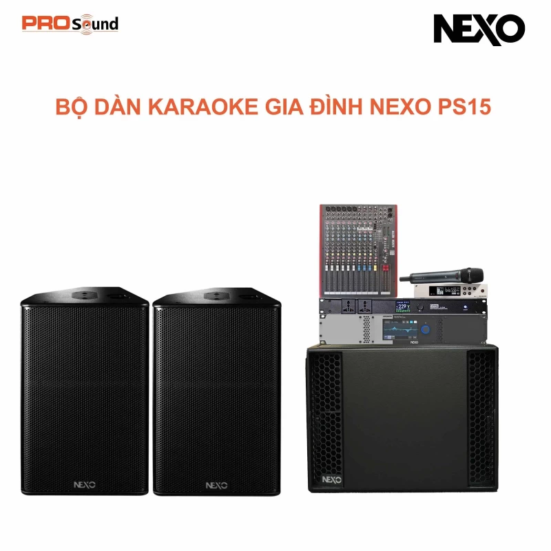 Dàn loa chuyên nghiệp cao cấp NEXO PS15